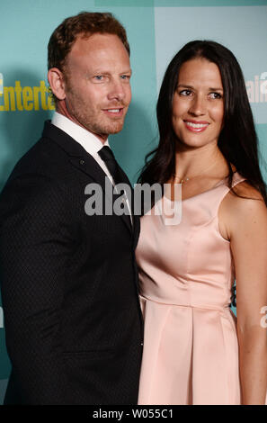 Schauspieler Ian Ziering und seine Frau Erin Kristine Ludwig an der Entertainment Weekly Comic-Con schließen Nacht Feier Party bei FLOAT im Hard Rock Hotel in San Diego, Kalifornien, am 11. Juli 2015. Foto von Jim Ruymen/UPI Stockfoto