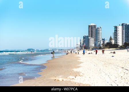 Gold Coast Landschaft in Brisbane, Australien Stockfoto