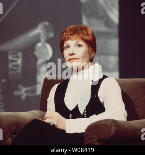 Gisela Uhlen, deutsche Plant und Tänzerin, Deutschland Ca. 1978. Die deutsche Schauspielerin und Tänzerin Gisela Uhlen, Deutschland Ca. 1978. Stockfoto