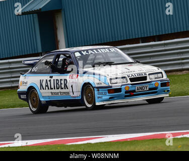 Julian Thomas, Calum Lockie, Ford Sierra Cosworth RS 500, historische Tourenwagen Challenge, HTCC, Tony Dron Trophäe, Donington historische Festival, Mai 2019 Stockfoto