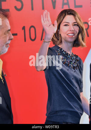 Regisseurin Sofia Coppola besucht die 26. Tokyo International Film Festival Eröffnung in Tokio, Japan, am 17. Oktober 2013. UPI/Keizo Mori Stockfoto