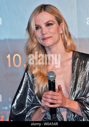 Schauspielerin Sylvia Hoeks besucht die Japan Premier für den Film "Blade Runner 2049" in Tokio, Japan am 24. Oktober 2017. Foto von keizo Mori/UPI Stockfoto