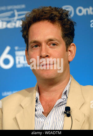 Tom Hollander besucht das Toronto International Film Festival Pressekonferenz für "ein gutes Jahr" im Sutton Place Hotel in Toronto, Kanada, am 9. September 2006. (UPI Foto/Christine Kauen) Stockfoto