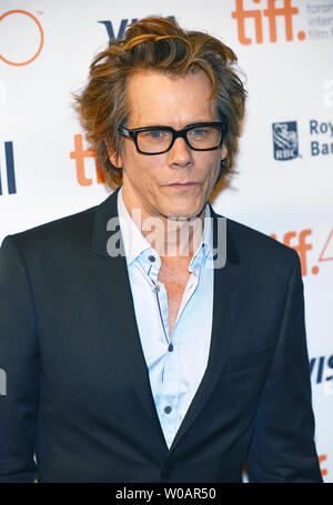 Kevin Bacon kommt auf dem Toronto International Film Festival Premiere von "schwarze Masse" an der Elgin Theater in Toronto, Kanada, am 14. September 2015. Foto von Christine Kauen/UPI Stockfoto