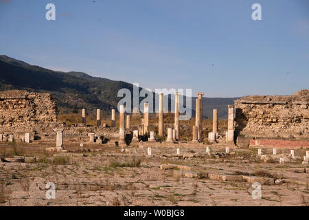 Magnesia wird an Tekinkoy, in der Nähe von Ortaklar Bezirk von Aydin Provinz in der ägäischen Region der Türkei. Stockfoto