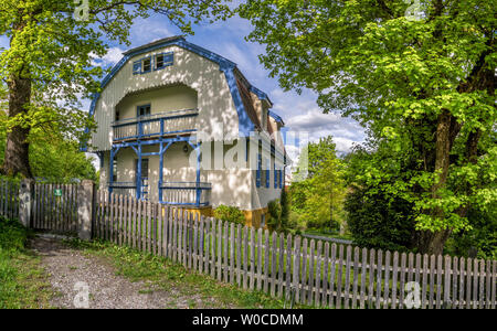 Muenter Haus in Murnau, Bayern, Deutschland. Stockfoto