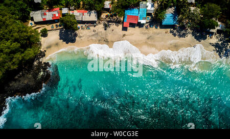 Sommer Tag über Meer Strand Stockfoto