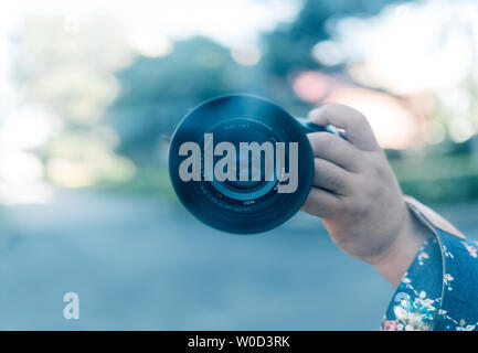 Kamera. Stockfoto