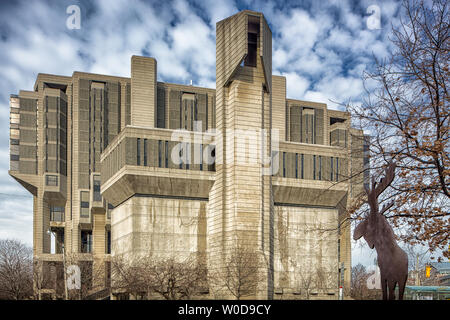 John S. Robarts Library an der Universität von Toronto Stockfoto