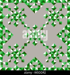 Zusammenfassung nahtlose geometrischen Muster der Dreiecke vector Hintergrund Stock Vektor