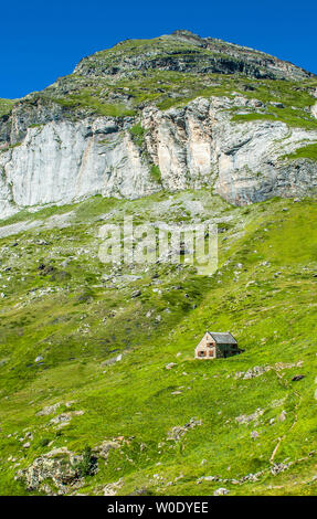 Hautes-Pyrenees, Nationalpark der Pyrenäen, Cirque d'Estaube (UNESCO Welterbe) Stockfoto