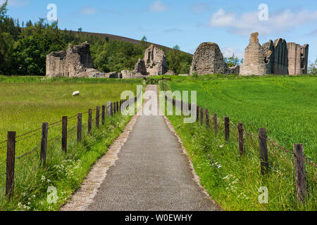 Kildrummy Castle, Aberdeenshire, Schottland. Stockfoto