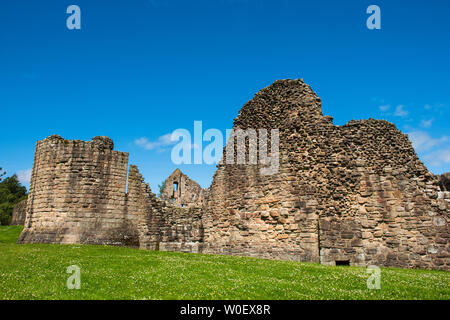 Kildrummy Castle, Aberdeenshire, Schottland. Stockfoto