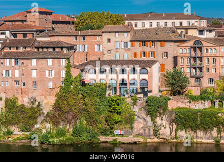 Frankreich, Tarn, Albi, La Madeleine (mit der rechten Bank des Flusses Tarn) Stockfoto