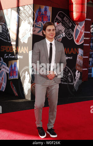 Juni 26, 2019 - Los Angeles, CA, USA - LOS ANGELES - Jun 26: Jake T Austin an der ''Spider-Man weit weg von zu Hause'' Premiere auf der TCL Chinese Theater IMAX am 26. Juni 2019 in Los Angeles, CA (Credit Bild: © Kay Blake/ZUMA Draht) Stockfoto