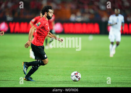 Mohamed Salah Mahrous Ghaly in Ägypten während der 2019 Afrika Cup der Nationen Übereinstimmung zwischen Ägypten und der DR Kongo im Cairo International Stadium in Kairo, Ägypten am 26. Juni 2019. Stockfoto