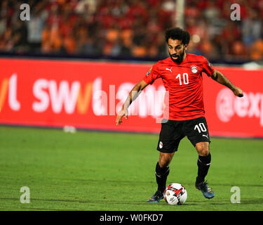 Mohamed Salah Mahrous Ghaly in Ägypten während der 2019 Afrika Cup der Nationen Übereinstimmung zwischen Ägypten und der DR Kongo im Cairo International Stadium in Kairo, Ägypten am 26. Juni 2019. Stockfoto