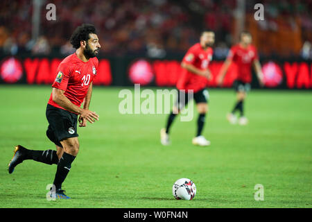 Mohamed Salah Mahrous Ghaly in Ägypten während der 2019 Afrika Cup der Nationen Übereinstimmung zwischen Ägypten und der DR Kongo im Cairo International Stadium in Kairo, Ägypten am 26. Juni 2019. Stockfoto