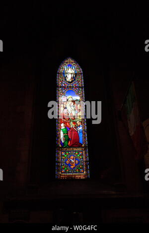 Innenraum der Irischen gotische Kathedralen in der Stadt Dublin Stockfoto