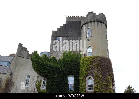 Alten irischen Schloss von Malahide, in der Nähe von Dublin Stockfoto