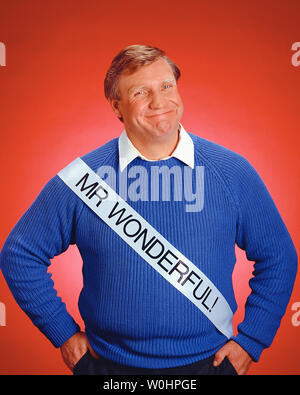 Mann mittleren Alters, der eine Herr. Wunderbare Band Stockfoto