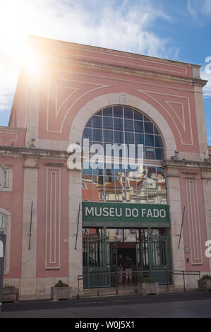 Das Museum des Fado in der Alfama von Lissabon, Portugal Stockfoto