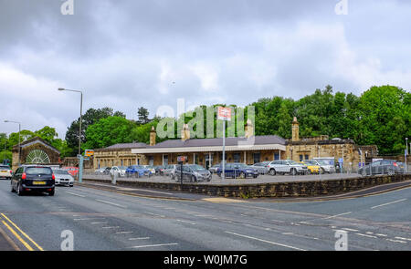 Buxton Derbyshire UK - Buxton Bahnhof Stockfoto