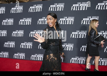 Angela Bassett besucht die 'Mission: Impossible - Fallout' DC-Premiere auf der Smithsonian National Air und Space Museum am Juli 22, 2018 in Washington, DC.. Foto von Oliver Contreras/UPI Stockfoto