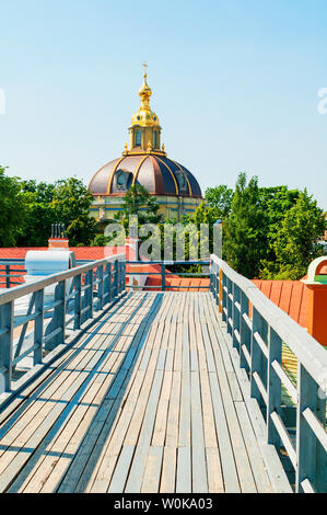 Sankt Petersburg, Russland. Das Großherzogliche Burial Vault, die speziell gebaute Mausoleum der Großen Herzöge und Herzoginnen Russlands in der Peter und Paul F Stockfoto