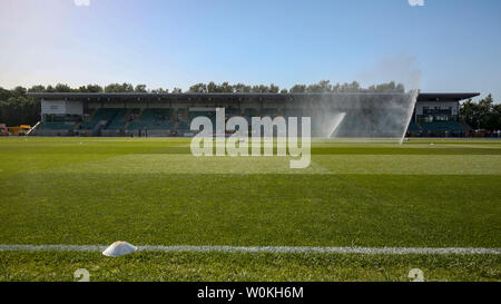 Cardiff, Vereinigtes Königreich. 27. Juli 2019. Die Cardiff International Sport Campus vor der Europa League übereinstimmen. Quelle: Matthew Lofthouse/Alamy leben Nachrichten Stockfoto