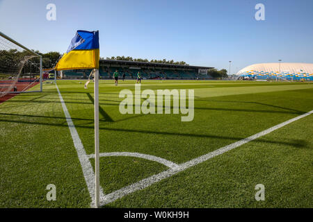 Cardiff, Vereinigtes Königreich. 27. Juli 2019. Die Cardiff International Sport Campus vor der Europa League übereinstimmen. Quelle: Matthew Lofthouse/Alamy leben Nachrichten Stockfoto