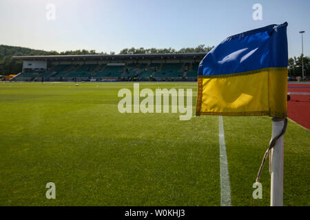 Cardiff, Vereinigtes Königreich. 27. Juli 2019. Die Cardiff International Sport Campus vor der Europa League übereinstimmen. Quelle: Matthew Lofthouse/Alamy leben Nachrichten Stockfoto