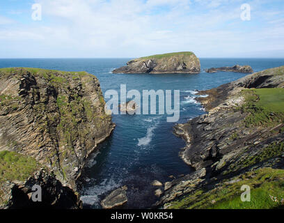 Hich Holm von St Ninian's Isle, Shetland Stockfoto