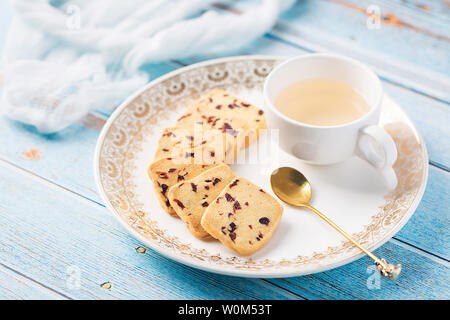 Cranberry-cookies Stockfoto