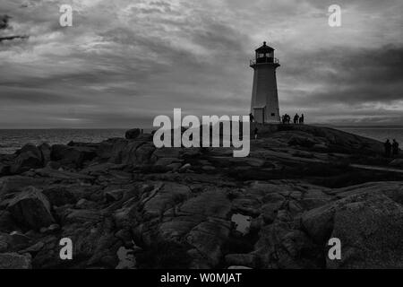 Peggy's Cove Licht Stockfoto