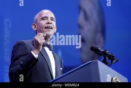 Präsident Barack Obama spricht auf der 39. jährlichen Congressional Hispanic Caucus Institute Public Policy Conference und der jährlichen Awards Gala, 15. September 2016, in Washington, D.C. Foto von Olivier Douliery/Abaca Stockfoto