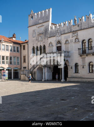 Praetorian Palace in der Altstadt von Koper in Slowenien Stockfoto