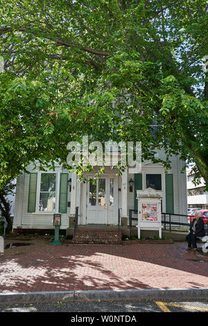 Provincetown, MA - 11. Juni 2019: Die PROVINCETOWN Tourismus Office bietet Informationen über Provincetown und ist die offizielle Seite des Besuchers Servic Stockfoto