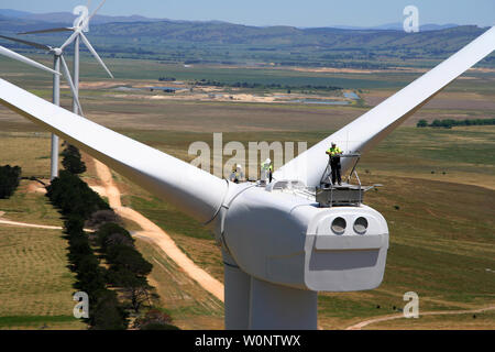 Capital Windpark in der Nähe von canberra, australien. Stockfoto