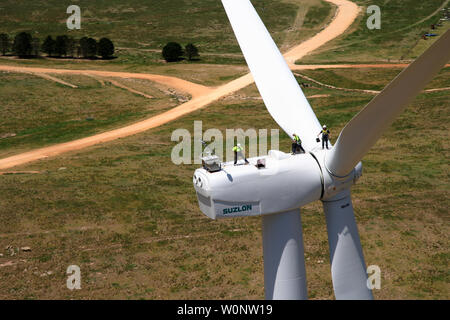 Capital Windpark in der Nähe von canberra, australien. Stockfoto