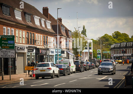 Wasser Lane in Wilmslow Cheshire Stockfoto