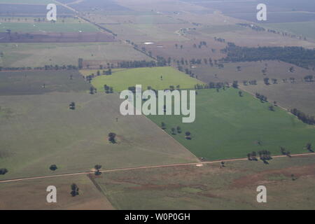 Liverpool plains Northern nsw Australien Stockfoto