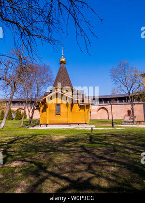 Kirche - Kapelle von Vladimir gleich der Apostel, Kreml, Weliki Nowgorod, Russland Stockfoto