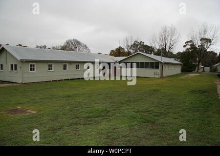 Bonegilla migrant camp Gebäude Stockfoto