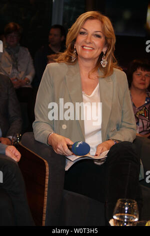 Bettina Tietjen, Talkshow Tietjen und Bommes, Hannover, 16.03.2018 Stockfoto