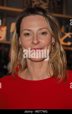 Anja Reschke, Henri-Nannen-Preis 2018 in der Elbphilharmonie, Hamburg, 11.04.2018 Stockfoto