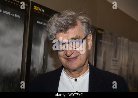 Wim Wenders, Praesentation der restaurierten Version von "Himmel über Berlin", Holi Kino Hamburg, 15.04.2018 Stockfoto