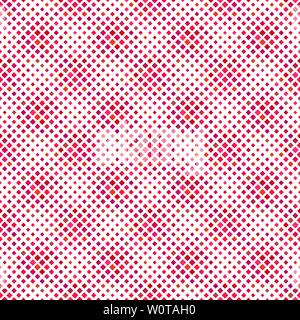 Nahtlose geometrischen Quadrat Muster Hintergrund-abstrakten Crimson vektor design Stock Vektor