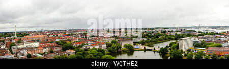 Kiel, Deutschland - Juni 24, 2018: Impressionen aus dem 9. und letzten Tag der Kieler Woche 2018 Stockfoto