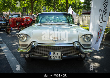 BERLIN - Juni 09, 2018: Full-size Auto Chevrolet Bel Air, 1957. Classic Days Berlin 2018. Stockfoto